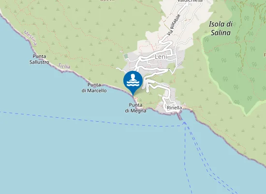 Map of Spiaggia di Prà Venezia