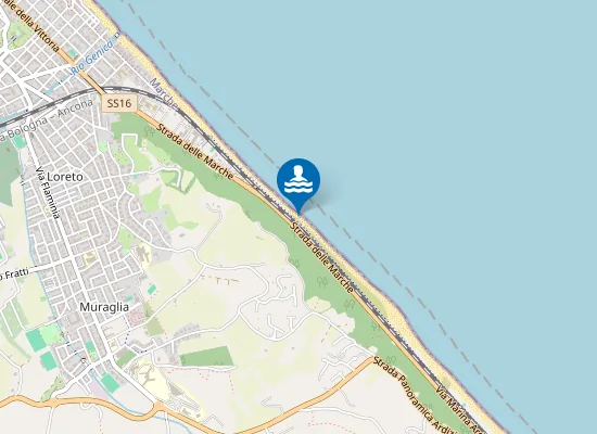 Map of Spiaggia libera