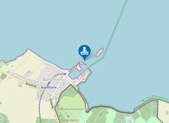 Map of Bandholm Badeanstalt
