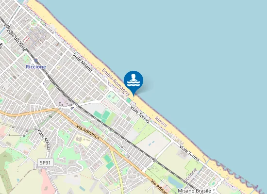 Map of Maci beach