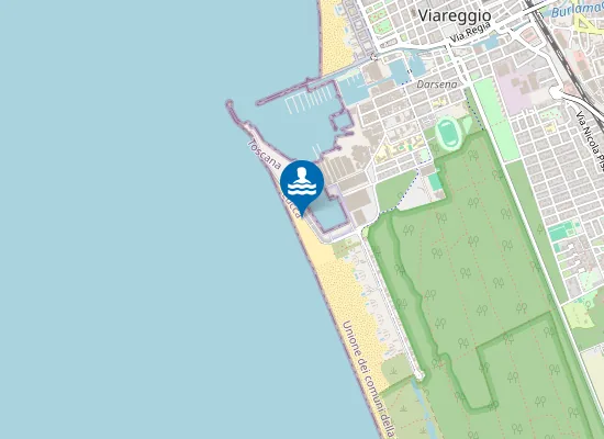 Map of Spiaggia Libera