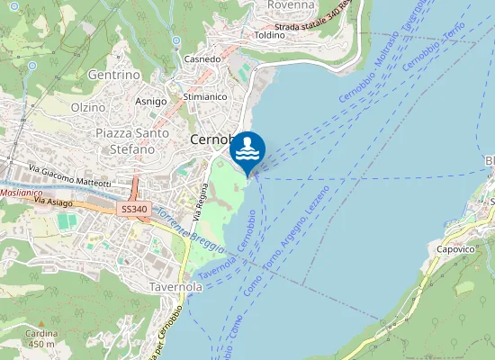 Map of Holmes Lido