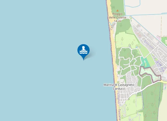 Map of Spiaggia