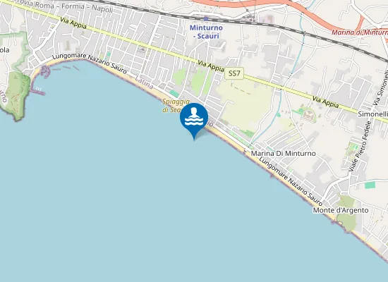 Map of Spiaggia di Scauri
