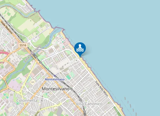 Map of Lido La Riviera