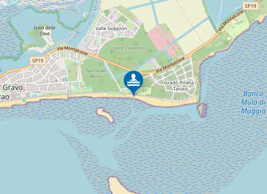 Map of Spiaggia Al Bosco