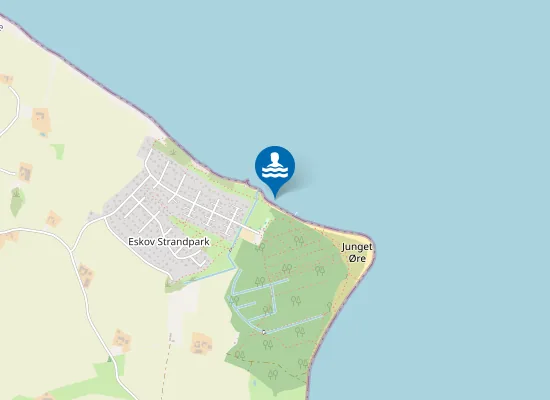 Map of ESKOV STRANDPARK