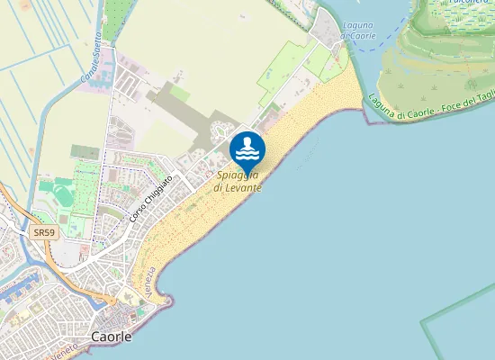 Map of Spiaggia di Levante