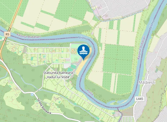 Map of Plaja „Vadul lui Vodă”
