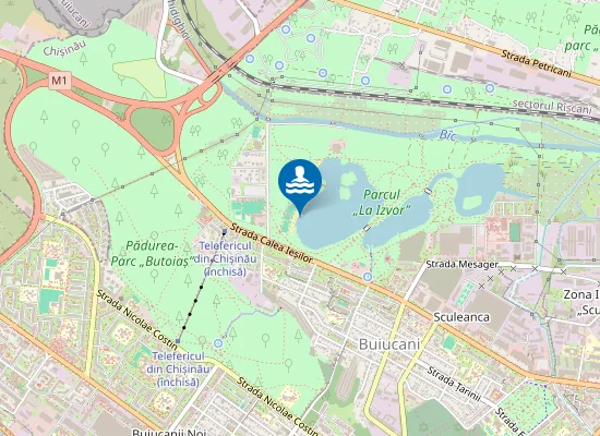 Map of Plaja „La Izvor”