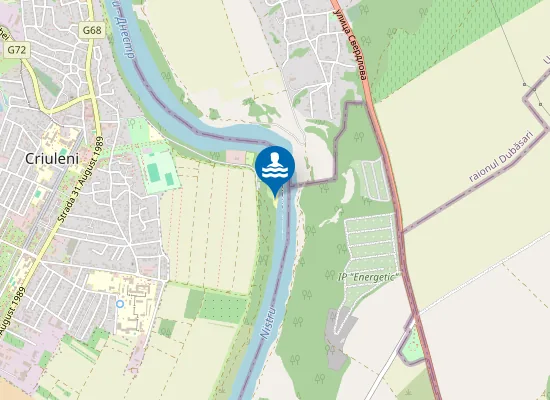 Map of Plaja Criuleni
