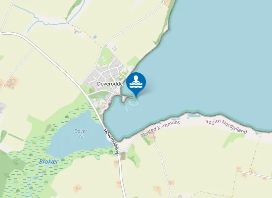 Map of DOVERODDE