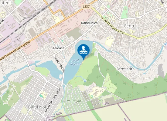 Map of Beach