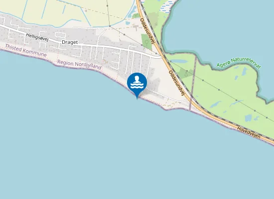 Map of HELLIGSØ DRAG