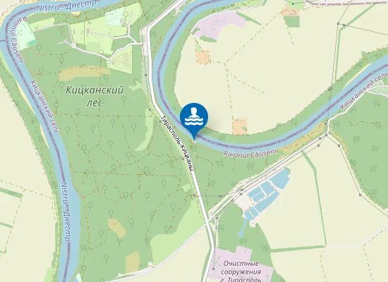 Map of Коровий Пляж