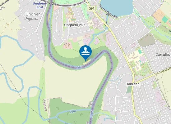 Map of Plaja Prut