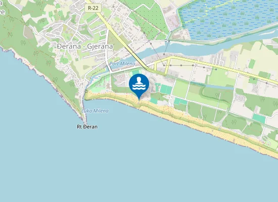 Map of Azul Beach Resort
