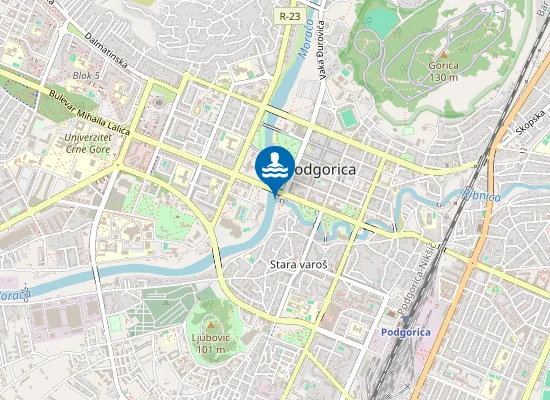 Map of Plaža Sastavci