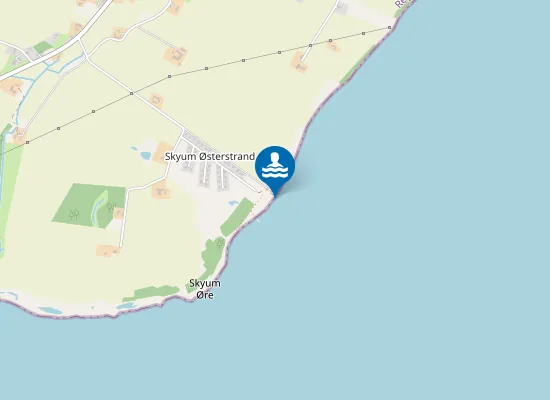 Map of SKYUM ØSTERSTRAND