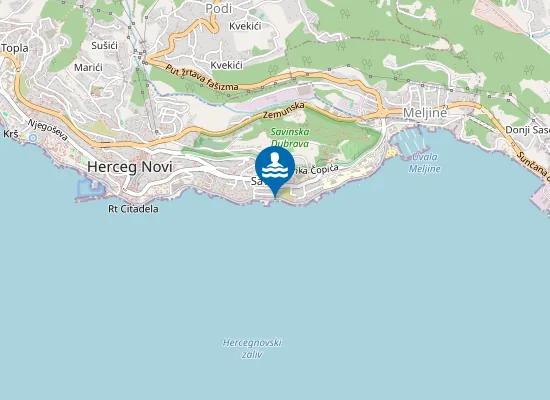 Map of Mala Ćorovića