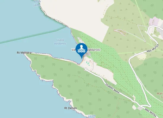 Map of Valdanos