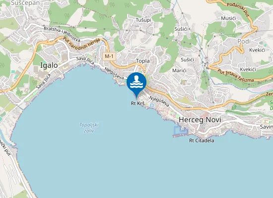 Map of Topla