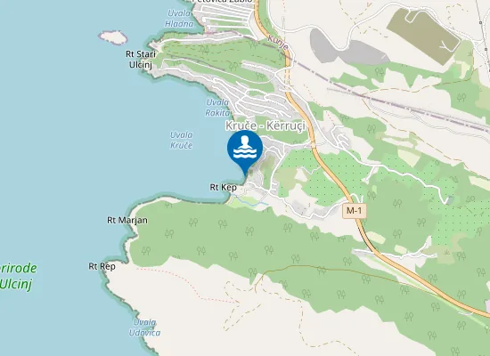 Map of Plazhi i Rakitës