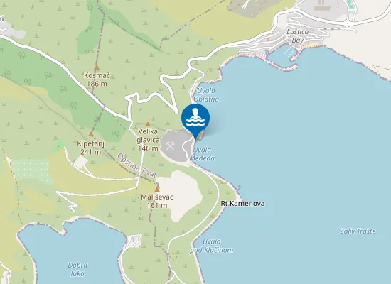 Map of Velja Spilja