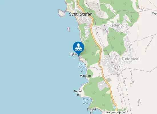 Map of FKK Crvena glavica