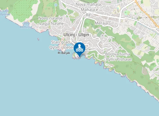 Map of Plazhi Paneuropa
