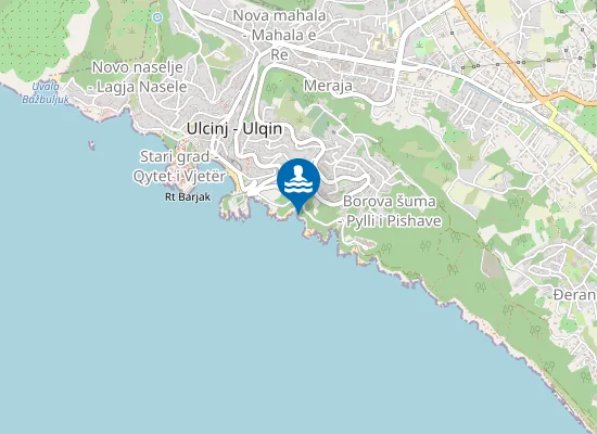 Map of Ibiza Beach