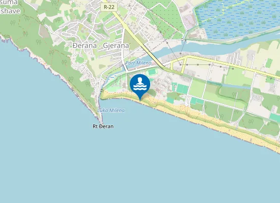 Map of Lido Beach