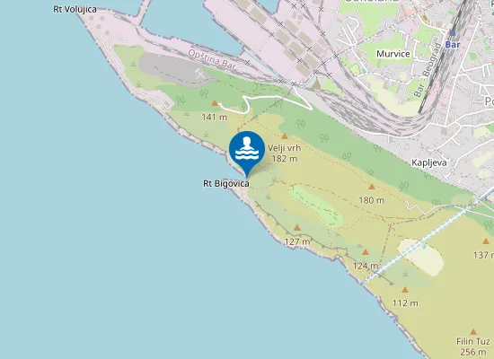 Map of Bigovica