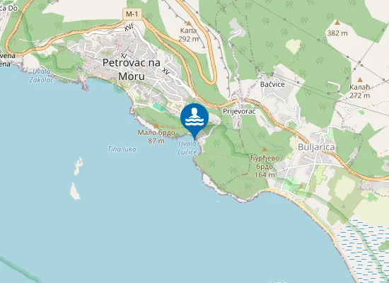 Map of Lučice
