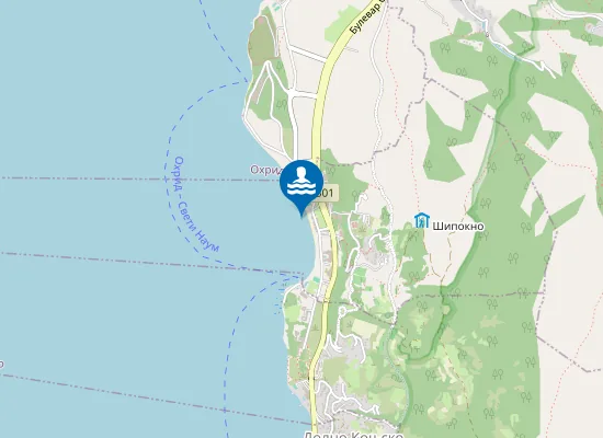 Map of Metropolis Beach