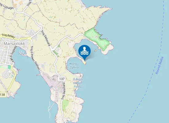 Map of Ras il-Qali