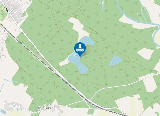 Map of Pomost i plaża