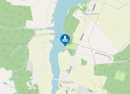 Map of Miejsce wodowania