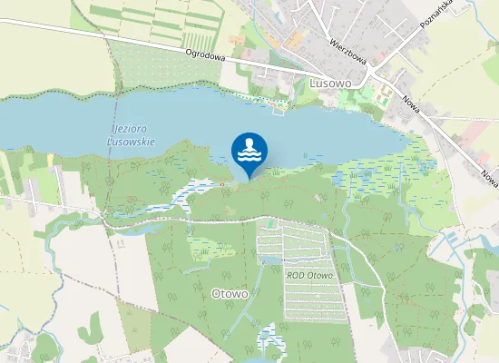 Map of Dzika plaża