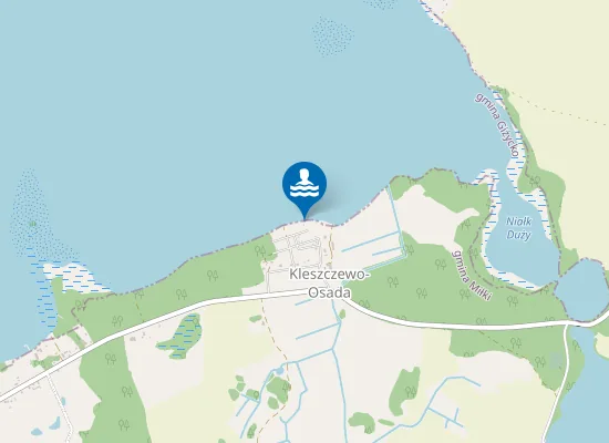 Map of Plaża gminna