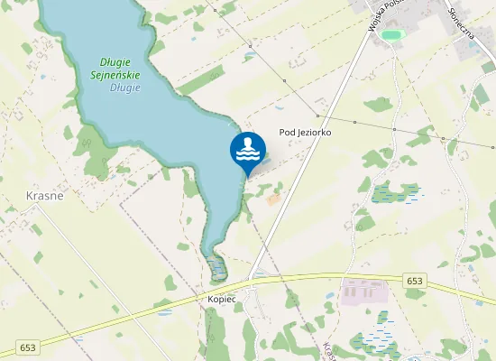 Map of Plaża publiczna