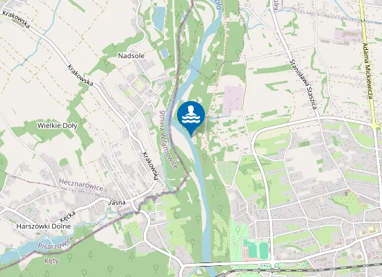 Map of Plaża dla naturystów