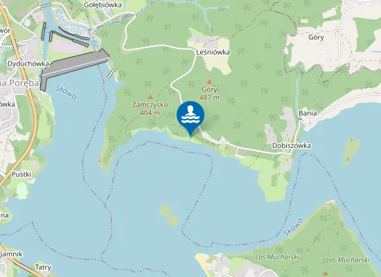 Map of Naturystyczna plaża zwyczajowa