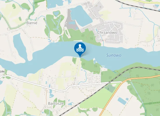 Map of Plaża Bartosze