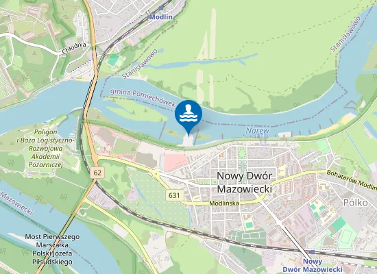 Map of Plaża miejska