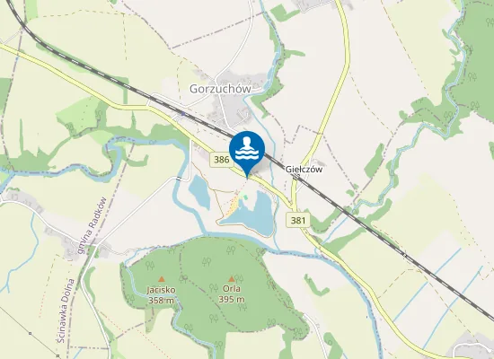 Map of Plaża Gorzuchów