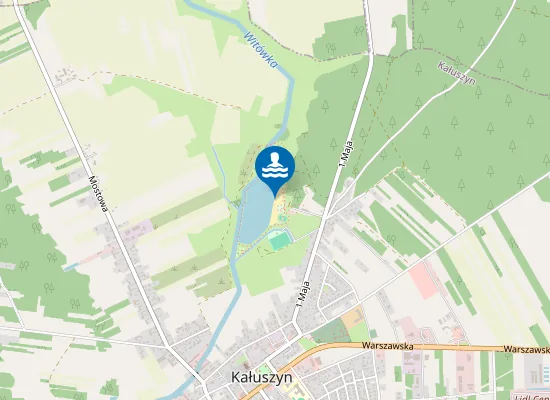 Map of Zalew Karczunek