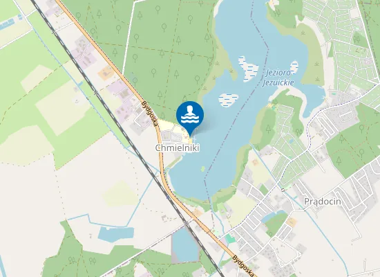 Map of Plaża Chmielniki