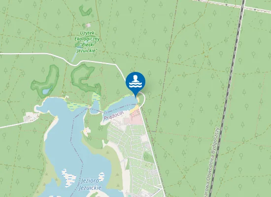 Map of Plaża Piecki