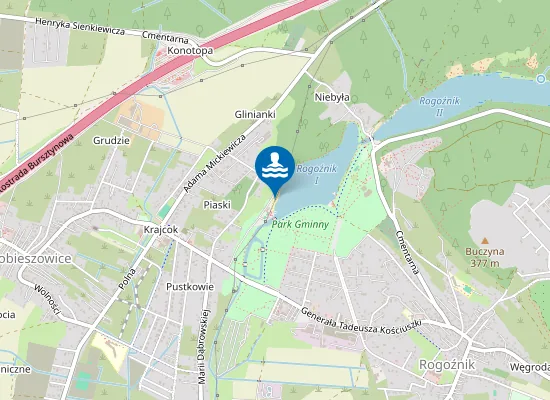 Map of Plaża Rogoźnik I